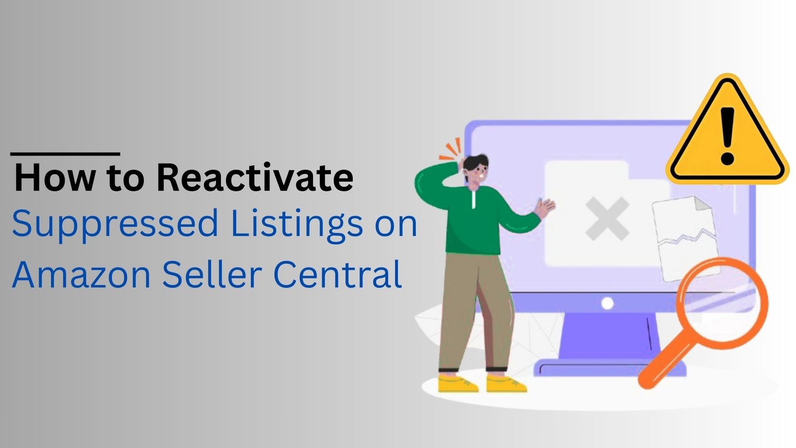 Reactivate Suppressed Listings on Amazon