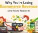 Losing Ecommerce Revenue