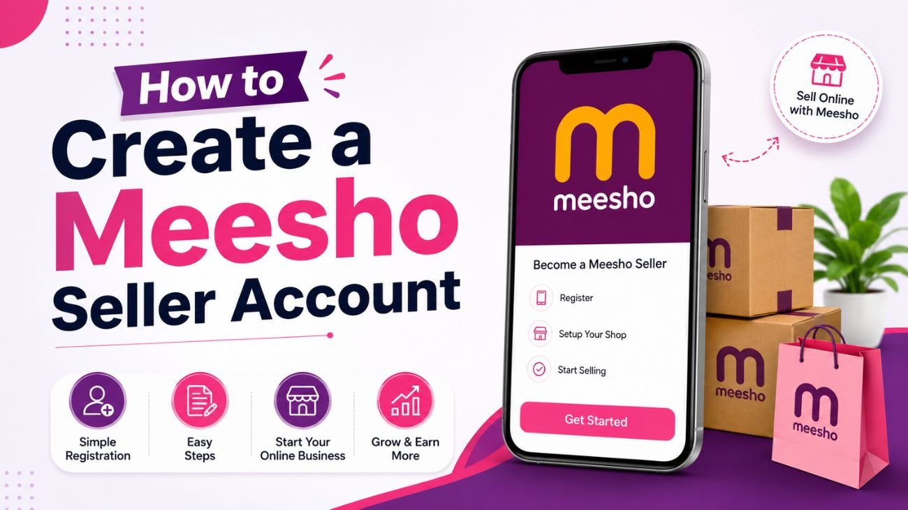 how create meesho seller account
