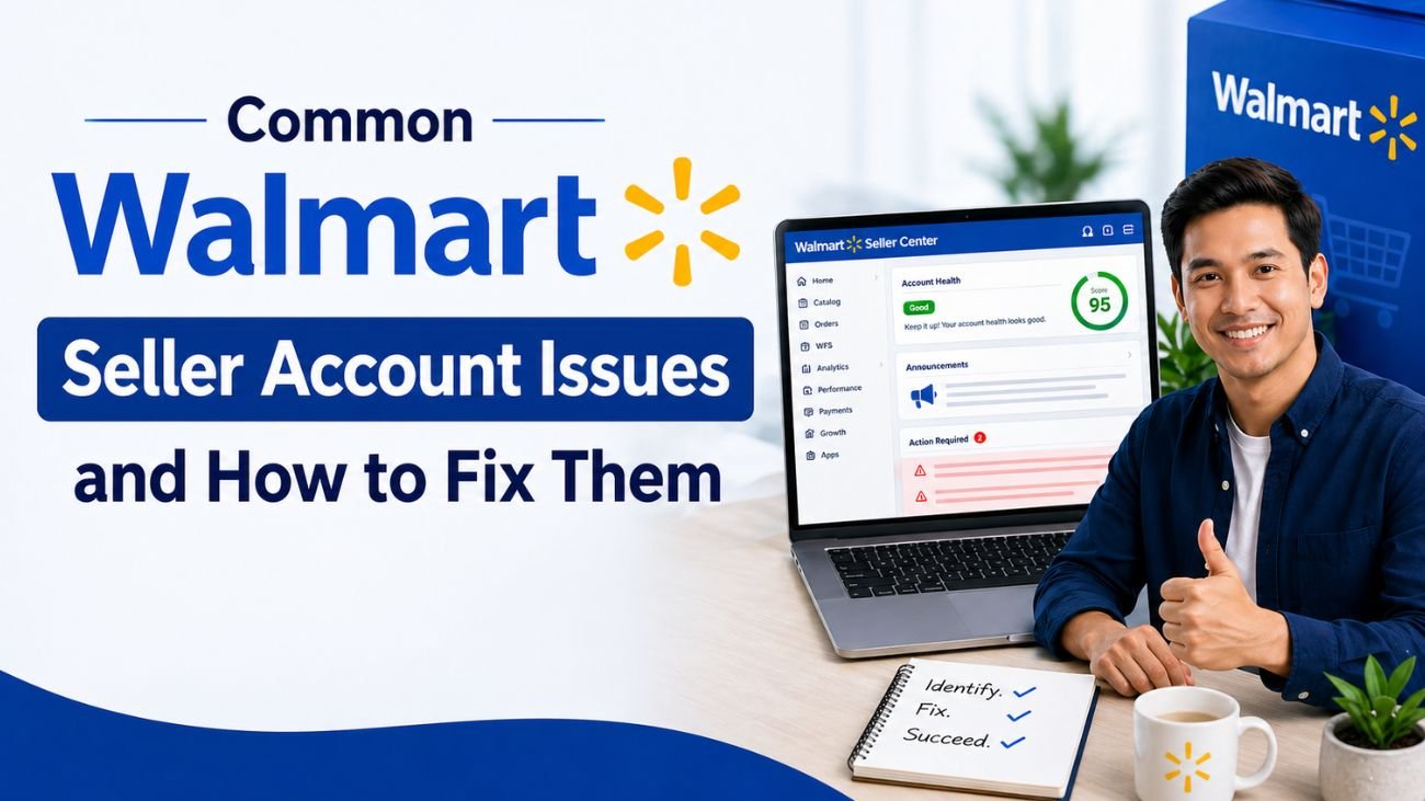 Common Walmart Seller Account Issues