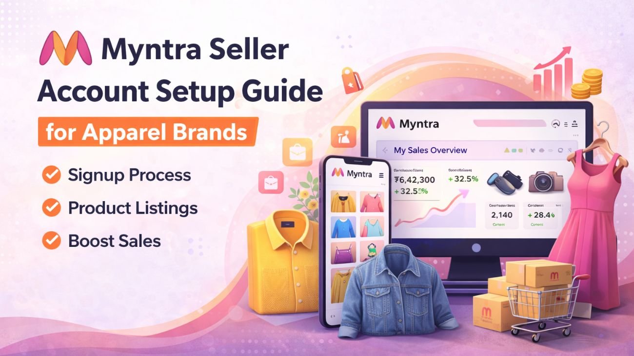Myntra Seller Account Setup