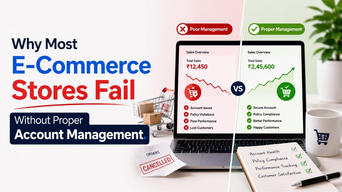 Why Most E-Commerce Stores Fail Without Proper Account Management