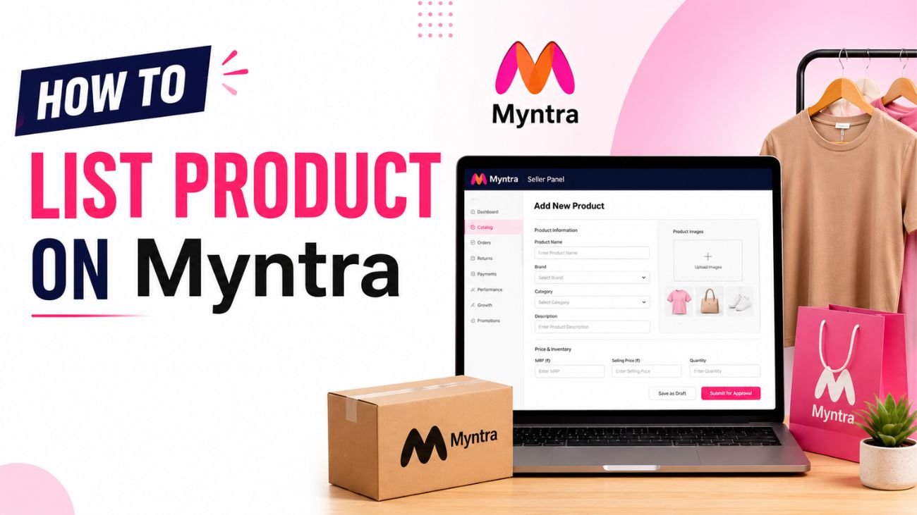 Learn how to list products on Myntra