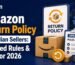 Amazon Return Policy for Indian Sellers
