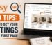 Etsy SEO Tips