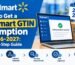 Walmart GTIN Exemption